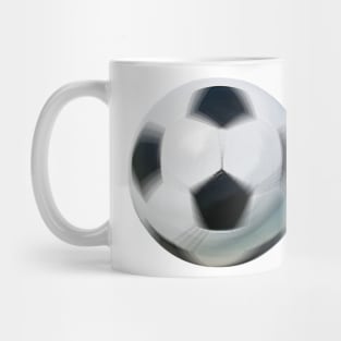 Vintage soccer ball Mug